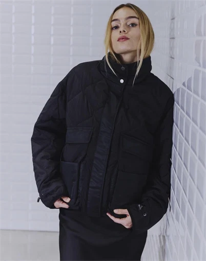 Withblack - WBLVeda Quilted Jakke - Black